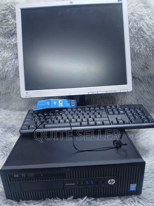 Desktop Computer HP EliteDesk 800 4GB Intel Core I5 HDD 500GB - main view