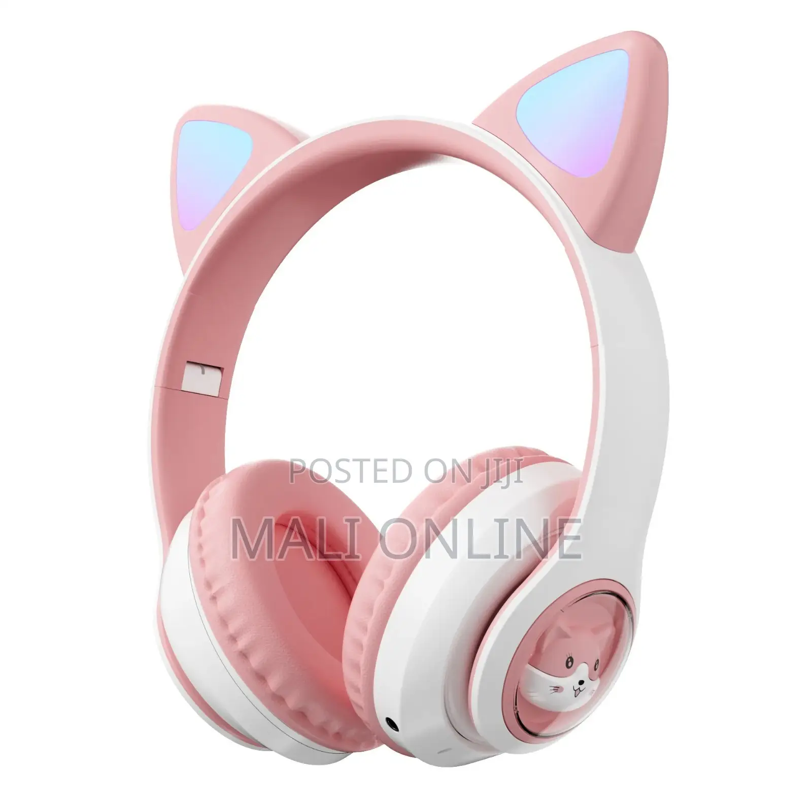 Akz-07 Luminous Cat Bluetooth Gaming Headset Wireless Kids Headphones