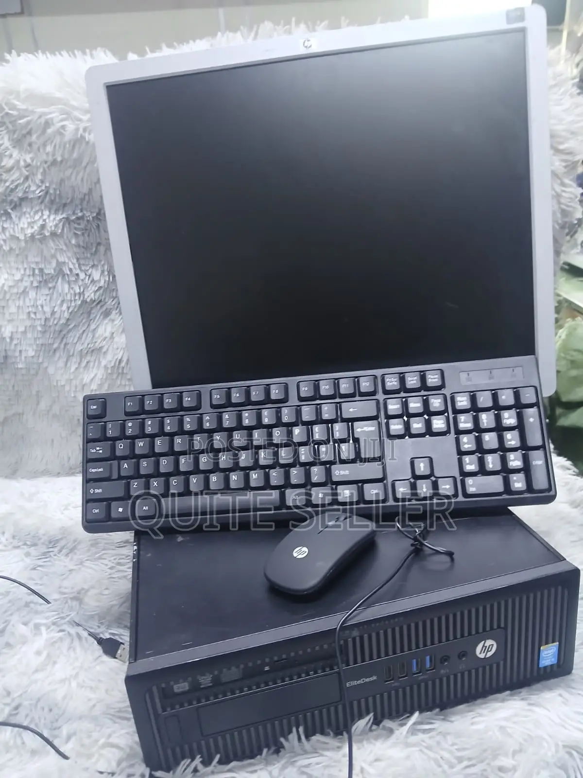 Desktop Computer HP EliteDesk 800 4GB Intel Core I5 HDD 500GB