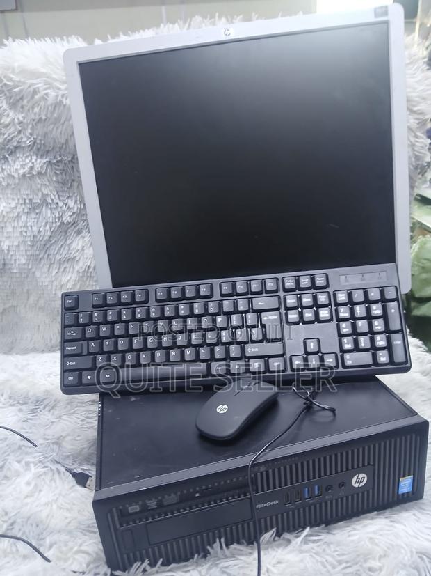 Desktop Computer HP EliteDesk 800 4GB Intel Core I5 HDD 500GB - main view