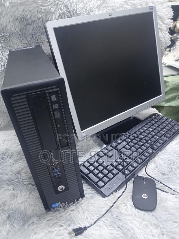 Desktop Computer HP EliteDesk 800 4GB Intel Core I5 HDD 500GB - thumbnail 2