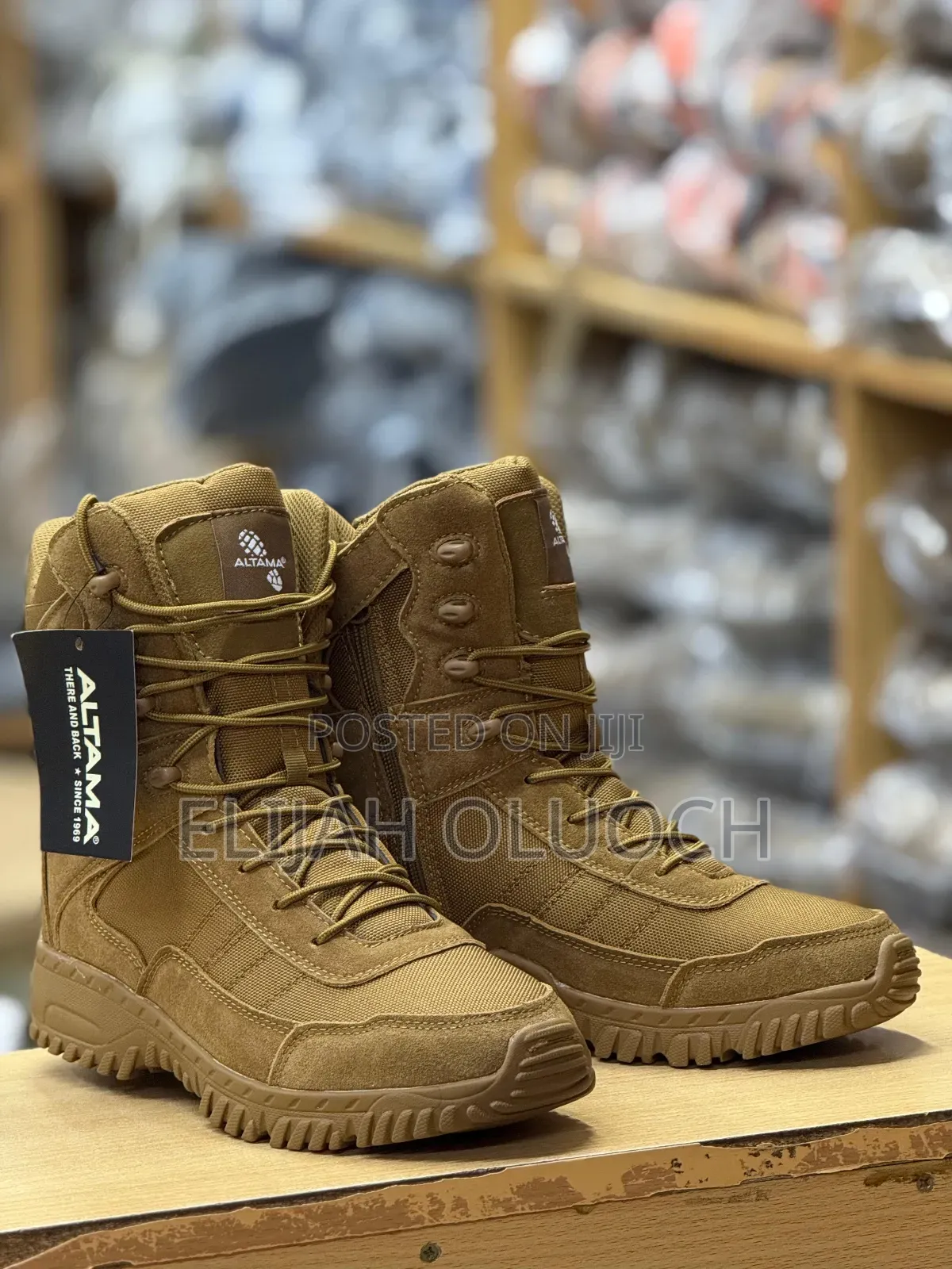 Leather Original Brown Altama Boots