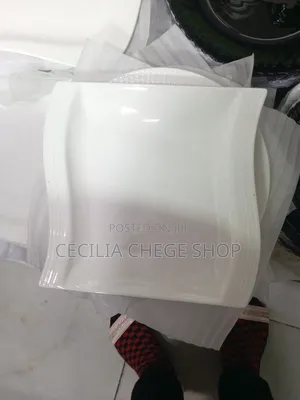 Ceramic Side Plate Square