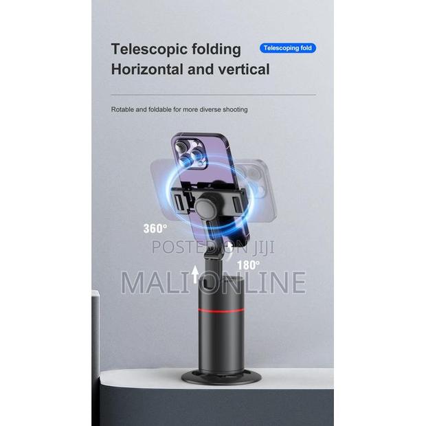 Automatic Face Tracking Tripod 360° Rotation Gimbal Stabilizer - thumbnail 2