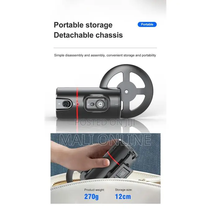 Automatic Face Tracking Tripod 360° Rotation Gimbal Stabilizer