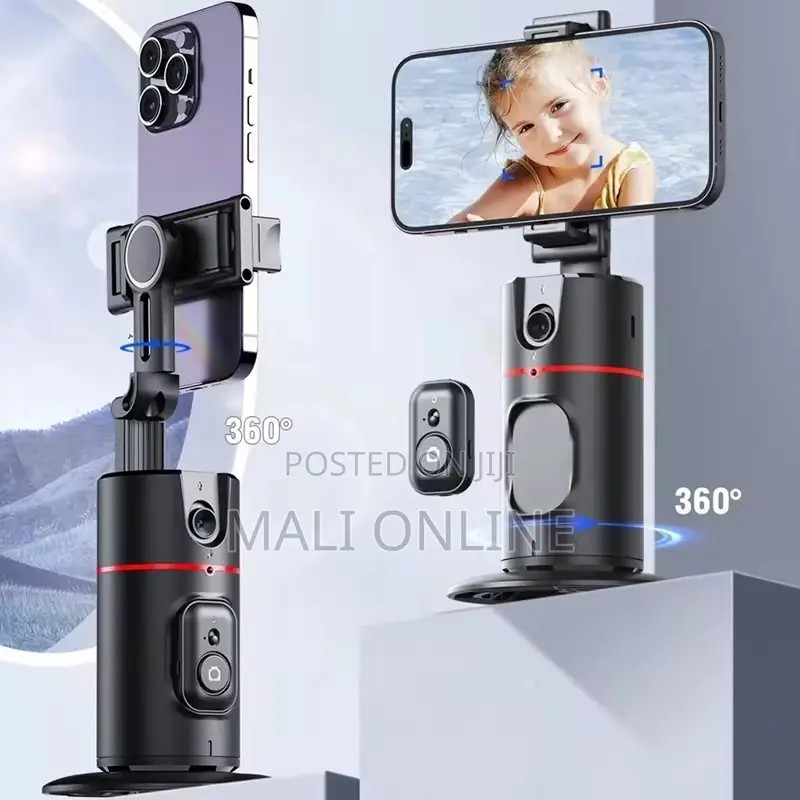 Automatic Face Tracking Tripod 360° Rotation Gimbal Stabilizer