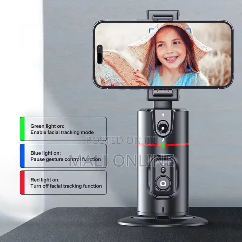 Automatic Face Tracking Tripod 360° Rotation Gimbal Stabilizer