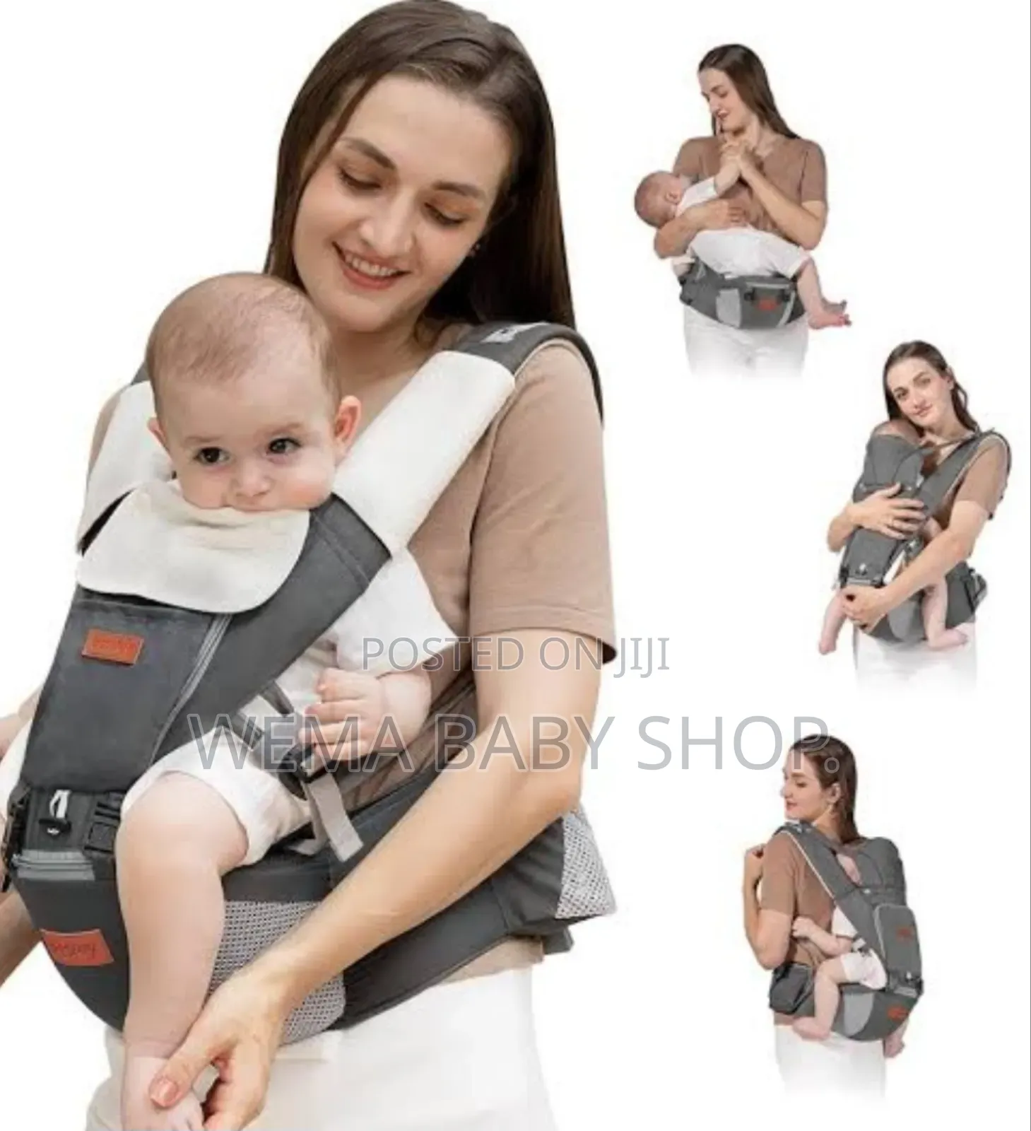 Baby Carrier With A Hip Seat