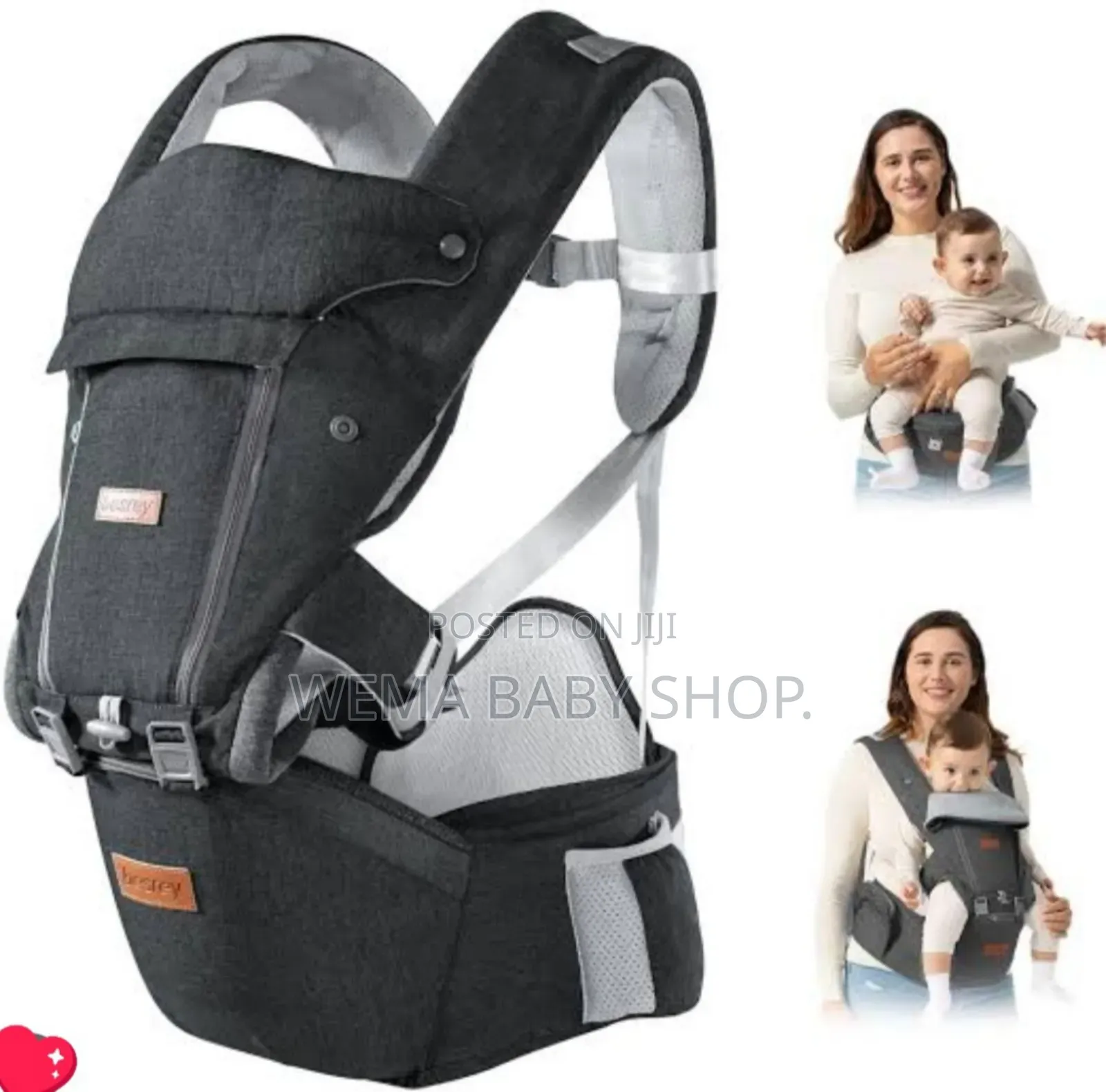 Baby Carrier With A Hip Seat