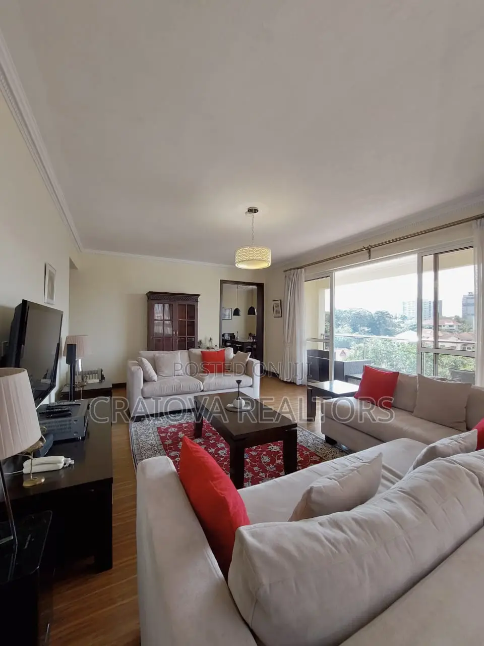 Furnished 3bdrm Apartment in Westlands for rent