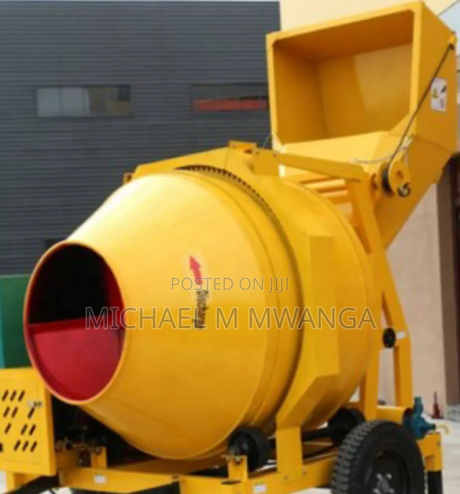 Heavy Duty Self Loading Concrete Machine