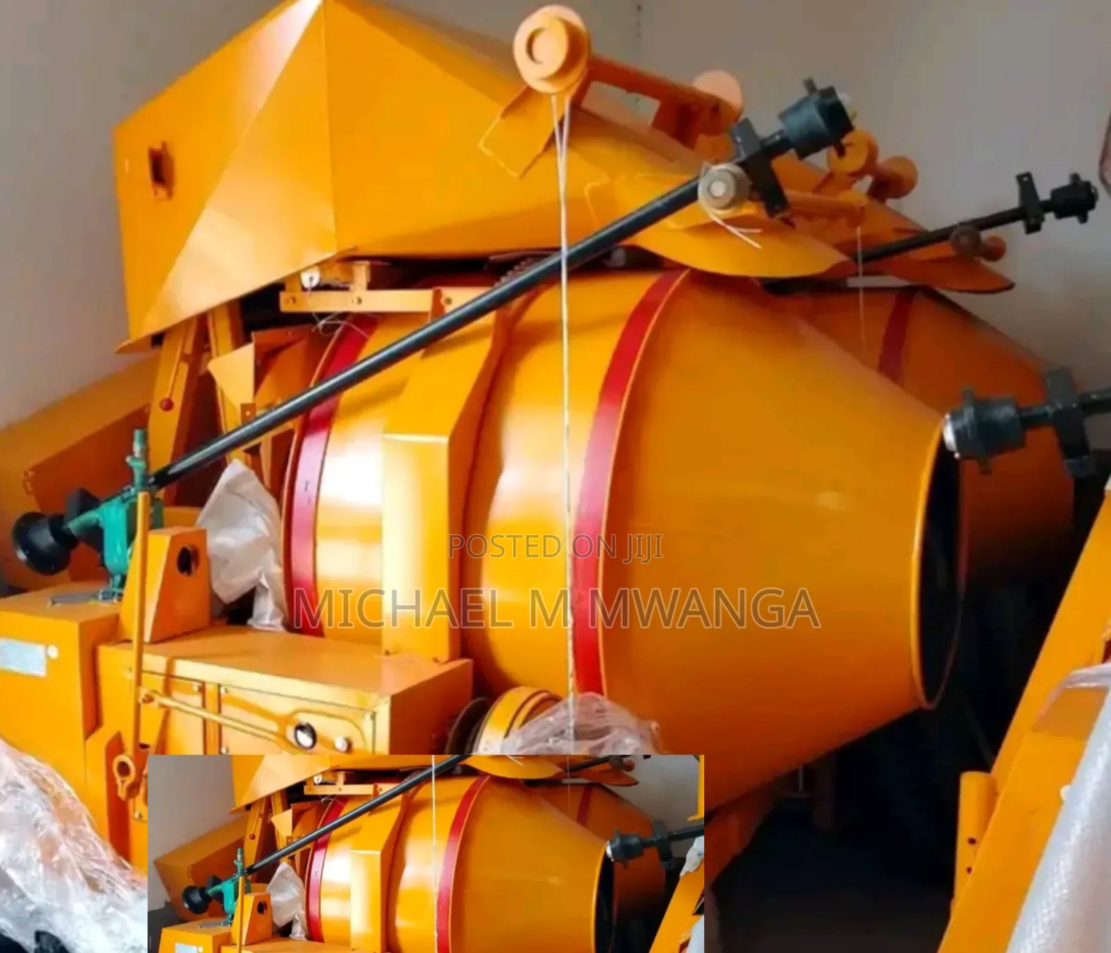 Efficient Self Loading Concrete Mixer
