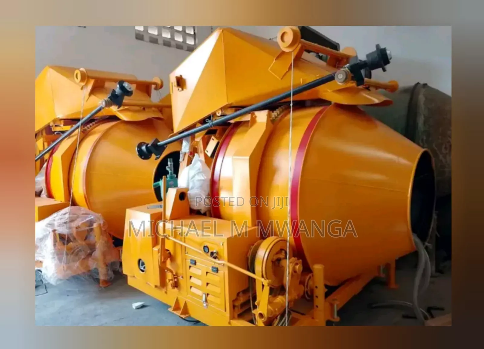 350 L Discharging Concrete Mixer