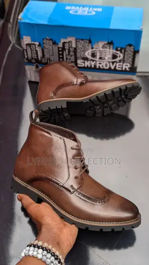 Lather Casual High Boots ,Casual Boots Sizes 38-45