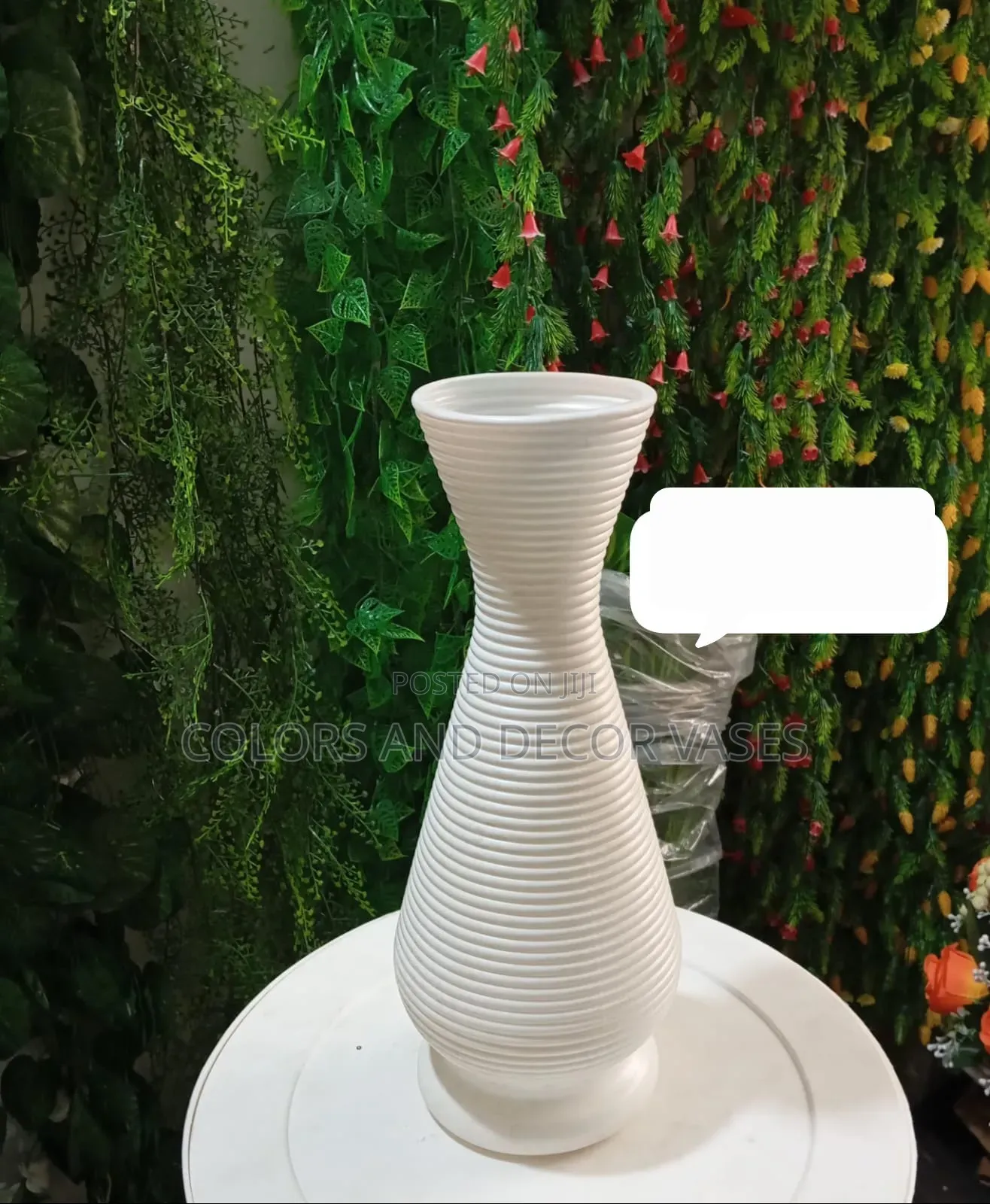 Unique Plastic Flower Vases Good for Pampas Grass