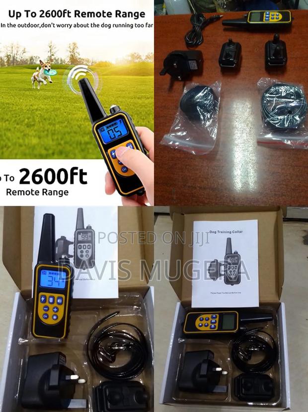 Rechargeable Dog Shock Collar With 3 Training Modes - 1 Collar - main view