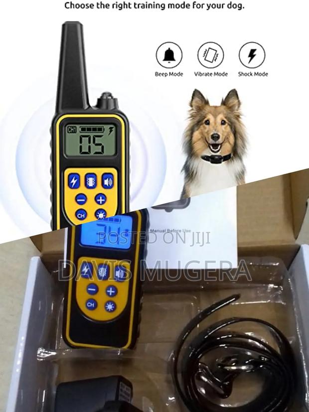 Rechargeable Dog Shock Collar With 3 Training Modes - 1 Collar - thumbnail 3