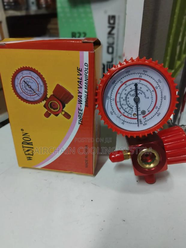 Single Manifold Gauge - main view