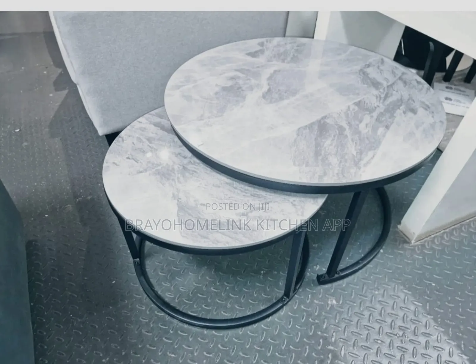 *Luxury Pure Marble Top Nesting Coffee Tables* Big: