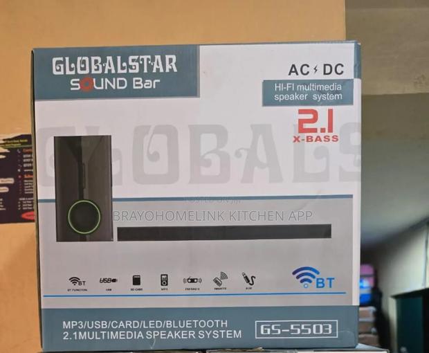2.1ch Globalstar Sub Woofer System Bt/Usb/Fm Tall Boy(Model of V527)