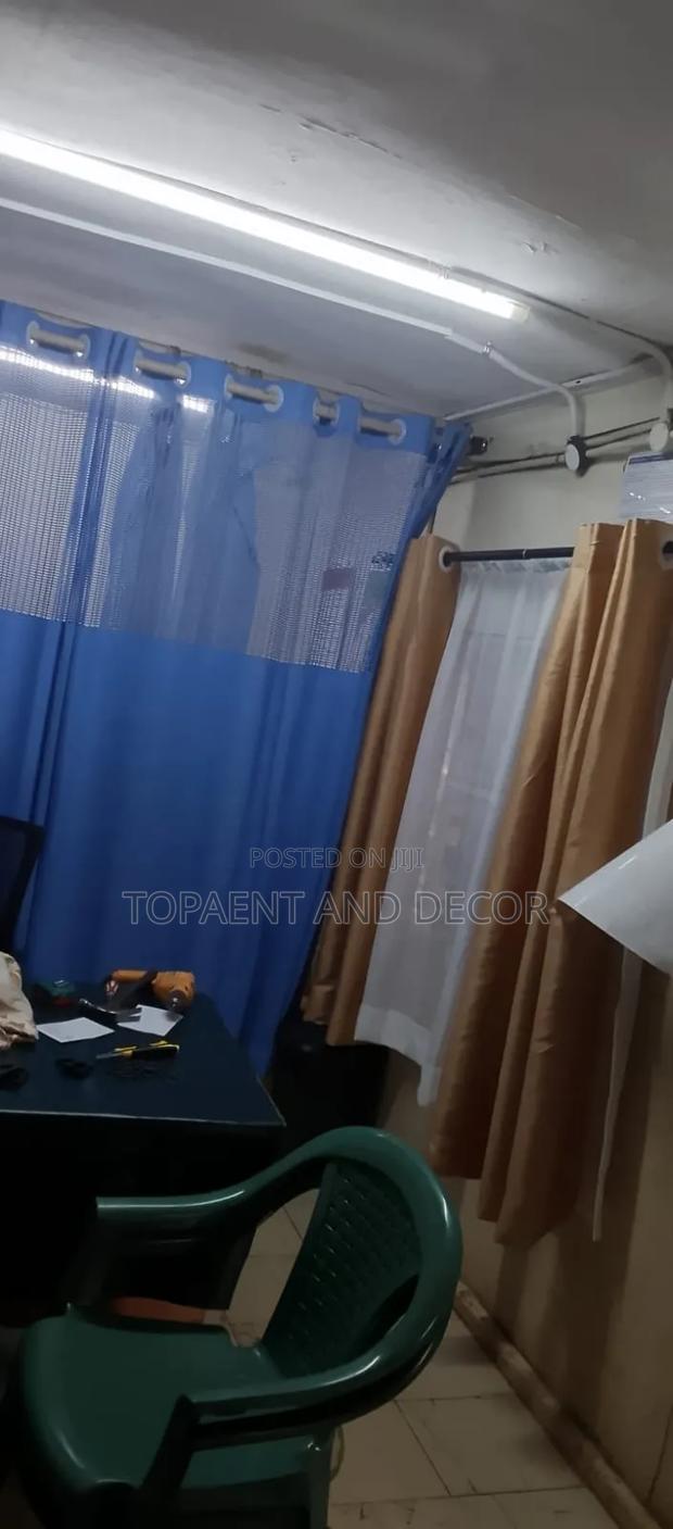Both Hospital Curtains and Brown Blackout Curtains Are Available