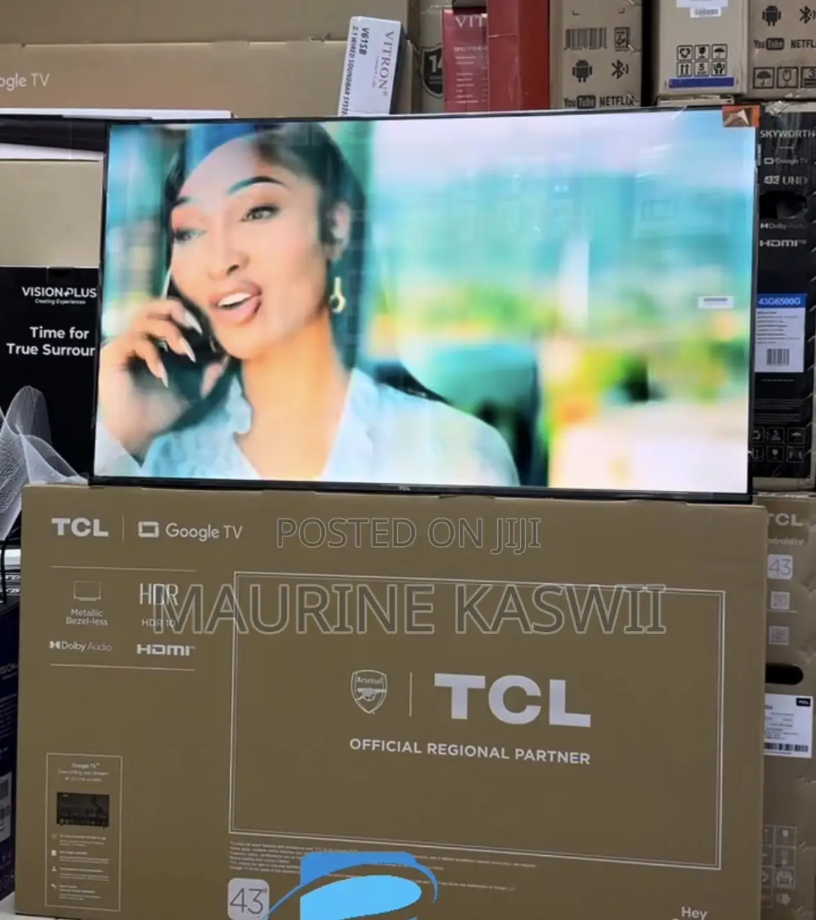 TCL 43” Inch Qled Google S5k (2025) Model