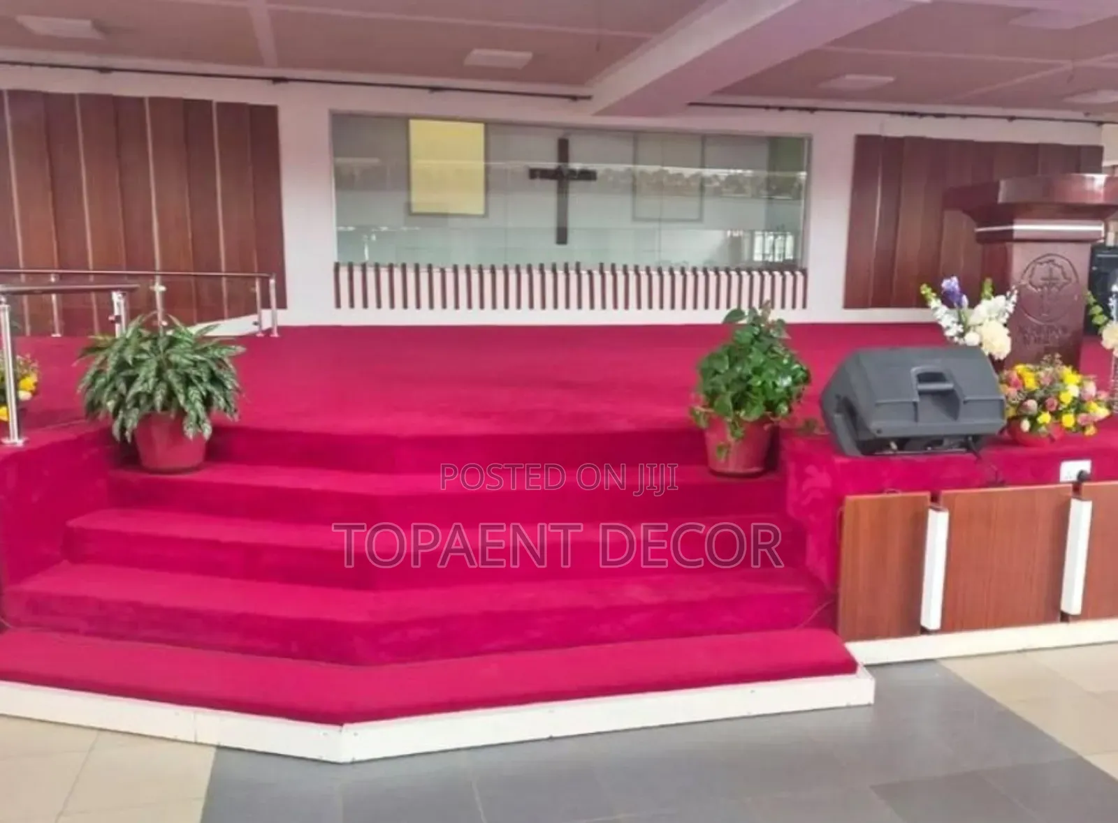 Wrapped in Comfort Corner to Corner Church Pulpit Supply and Fit