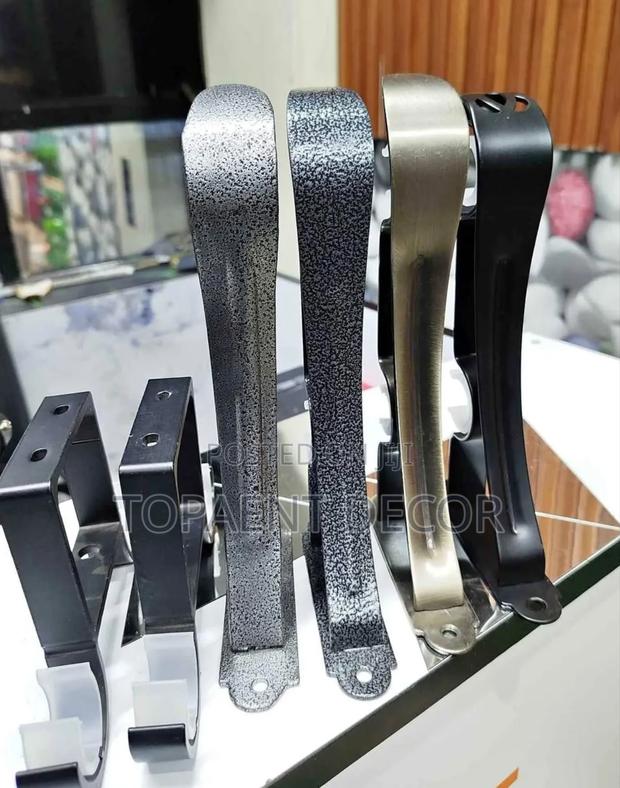 Wall Brackets and Ceiling Brackets for Powder Coated Rods - main view