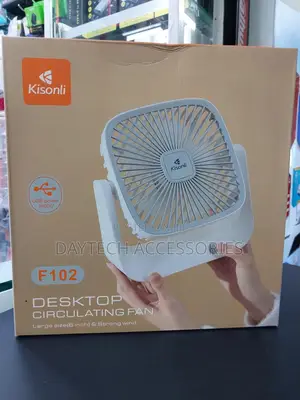 Kisonli F-102 Mini Portable Desktop Fan