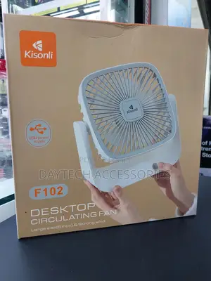 Kisonli F-102 Mini Portable Desktop Fan