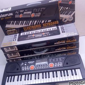 49 Keys Piano With Microphone and Charging Cable  at - thumbnail 2