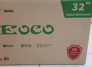 32 Inches Ecco Smart Android Digital Tv With Bluetooth