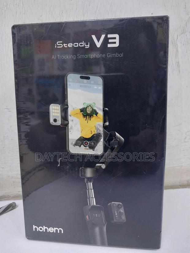 Hohem Isteady V3 Ai Smartphone Gimbal With Ai Tracker Black