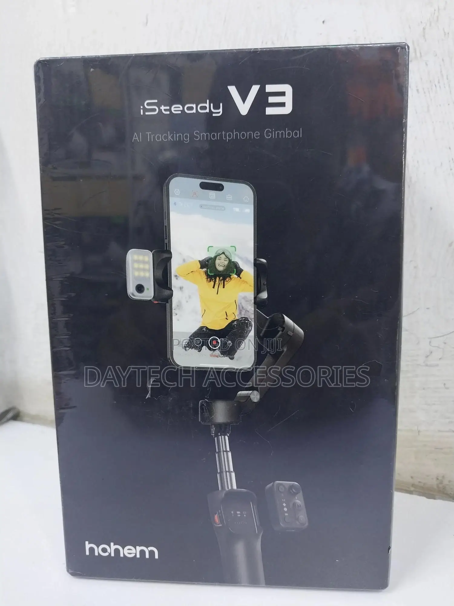 Hohem Isteady V3 Ai Smartphone Gimbal With Ai Tracker Black