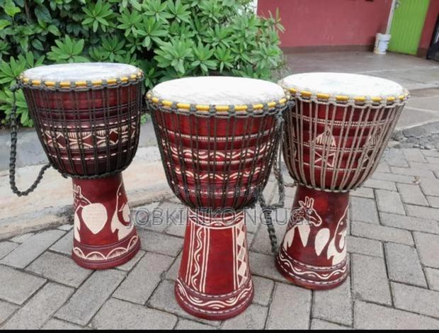 Professional African Djembe Drums for Sale - main view
