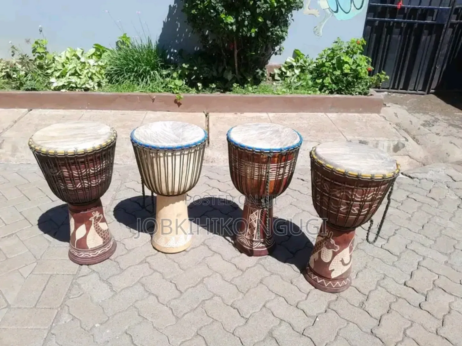 Professional African Djembe Drums for Sale