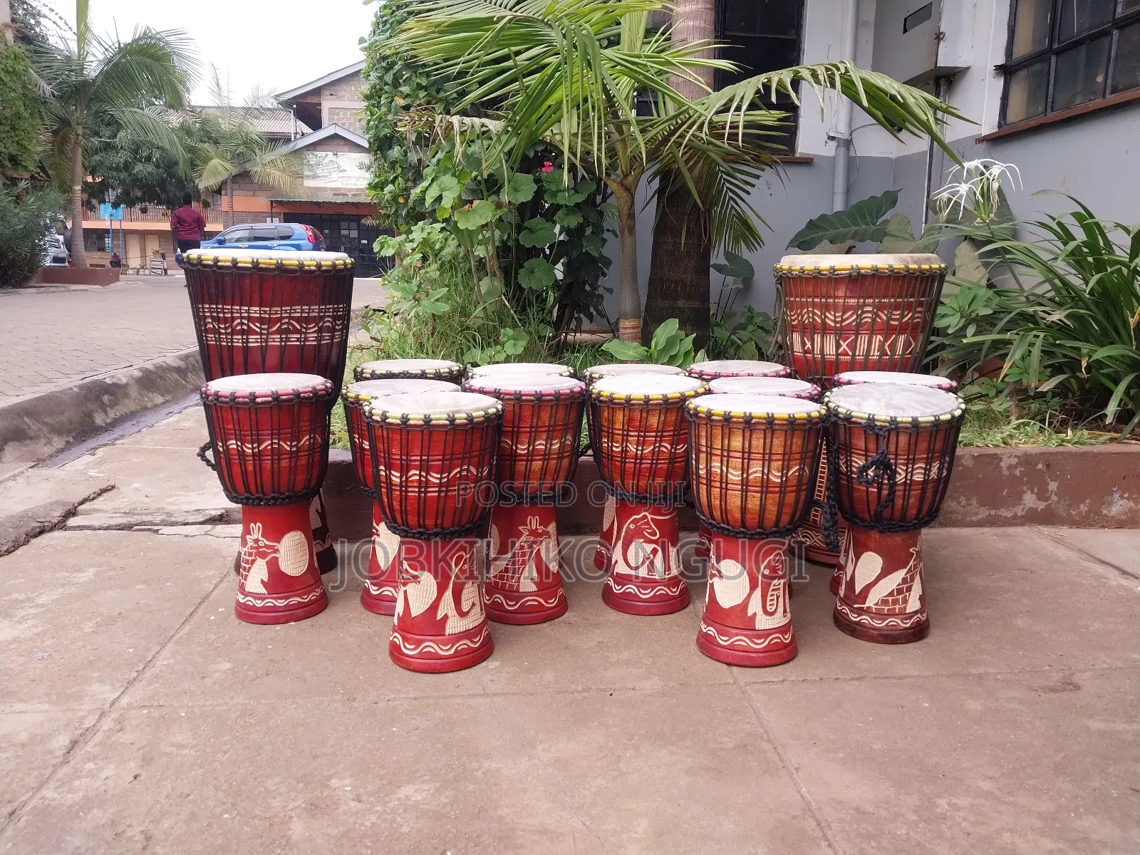 Professional African Djembe Drums for Sale