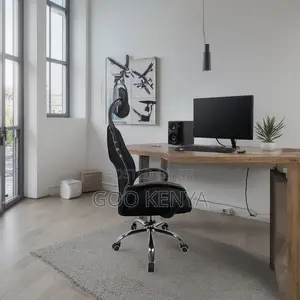 Office Chair ; Adjustable Swivel High Back Headrest Chair