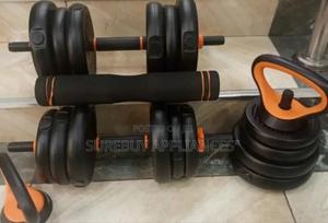 50 Kg 6 in 1 Dumbbell/Kettlebell - thumbnail 2