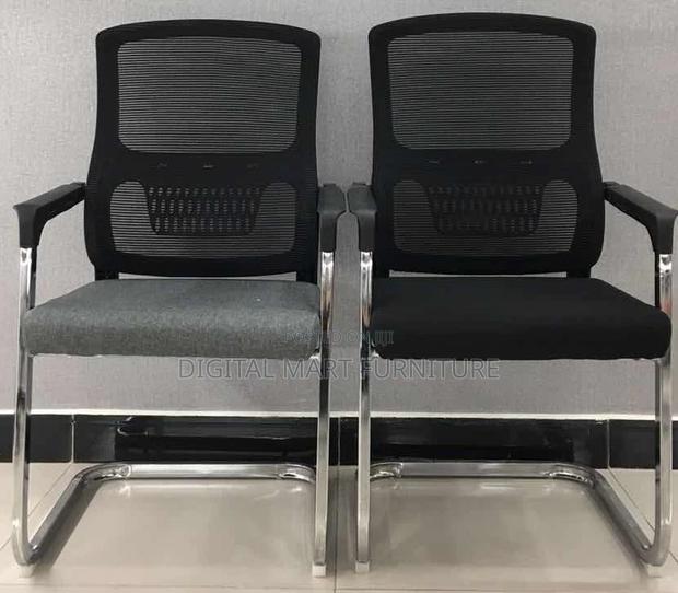 Office Chair: Ventilated Black Office Chair - thumbnail 4