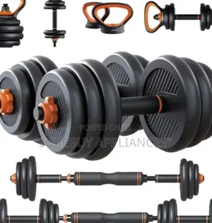 50kg 6 in Dumbbells/Kettlebells, Weights Set, Adjustable Barbell