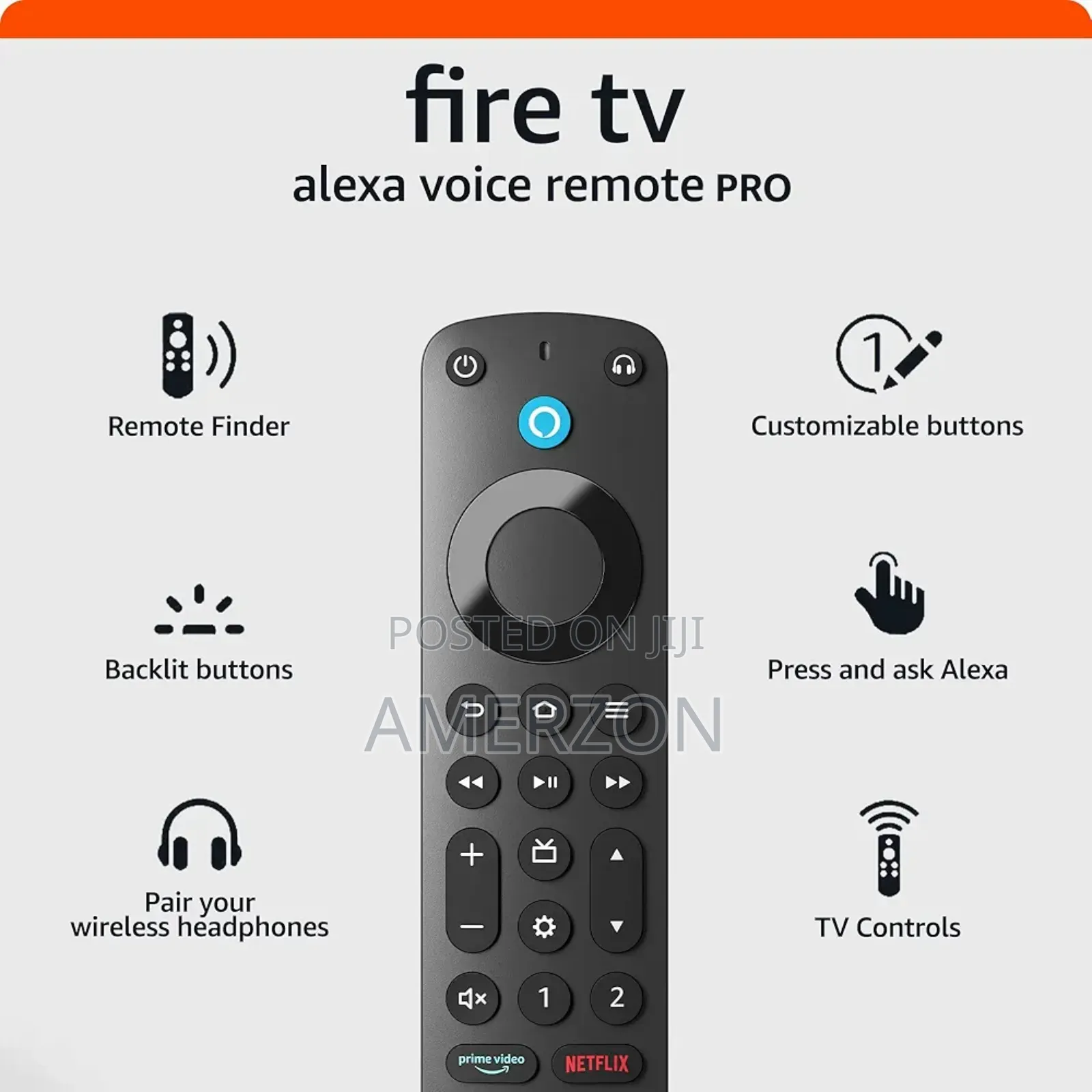 Amazon Fire Tv Alexa Voice Remote Pro