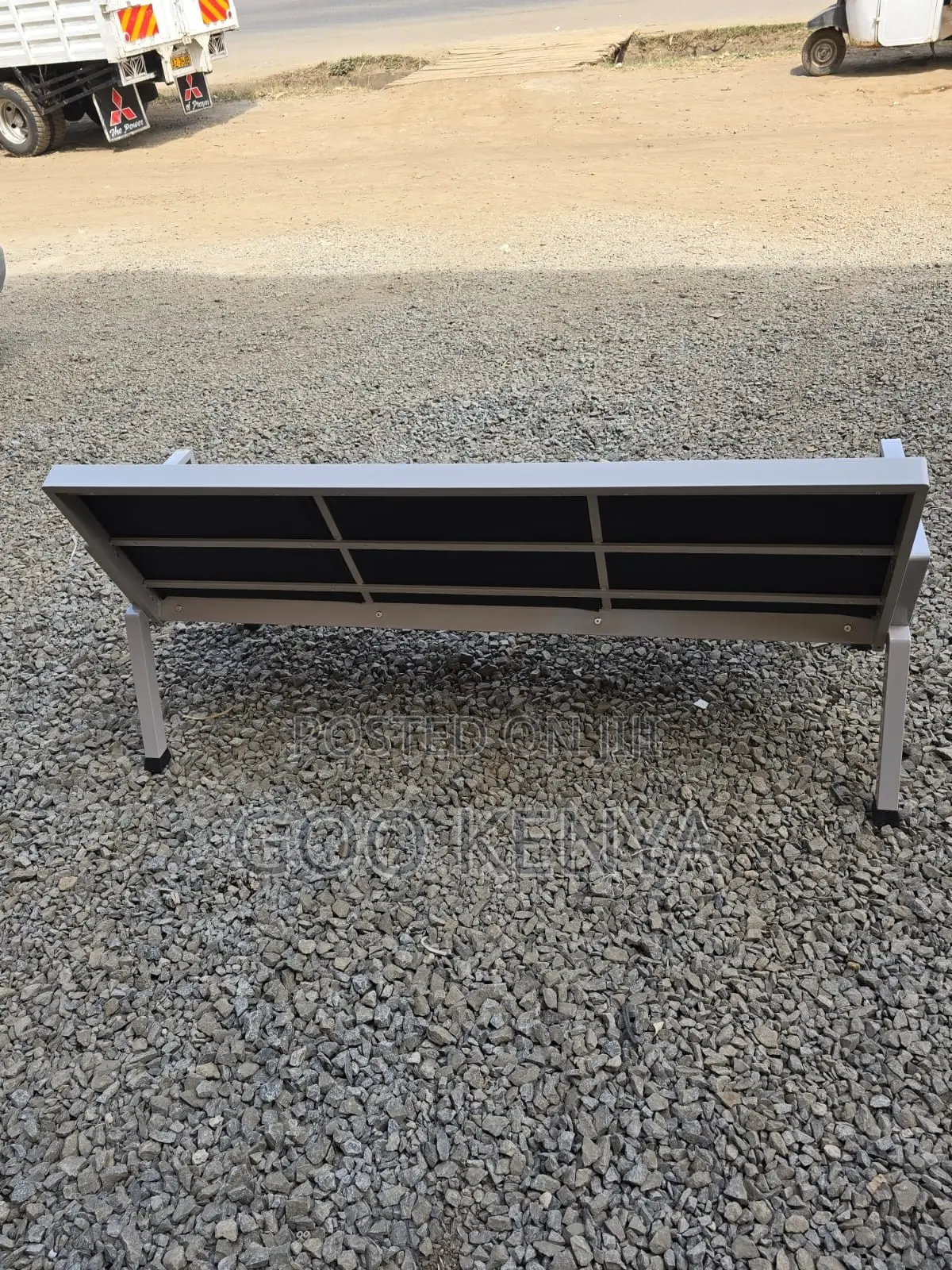 Office Bench ; 3-Link Heavy Duty Office Waiting Bench