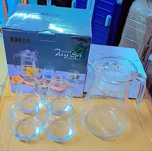 Water Set 
1.3 LTRS Jug
4 PCS 300ml Tumbler