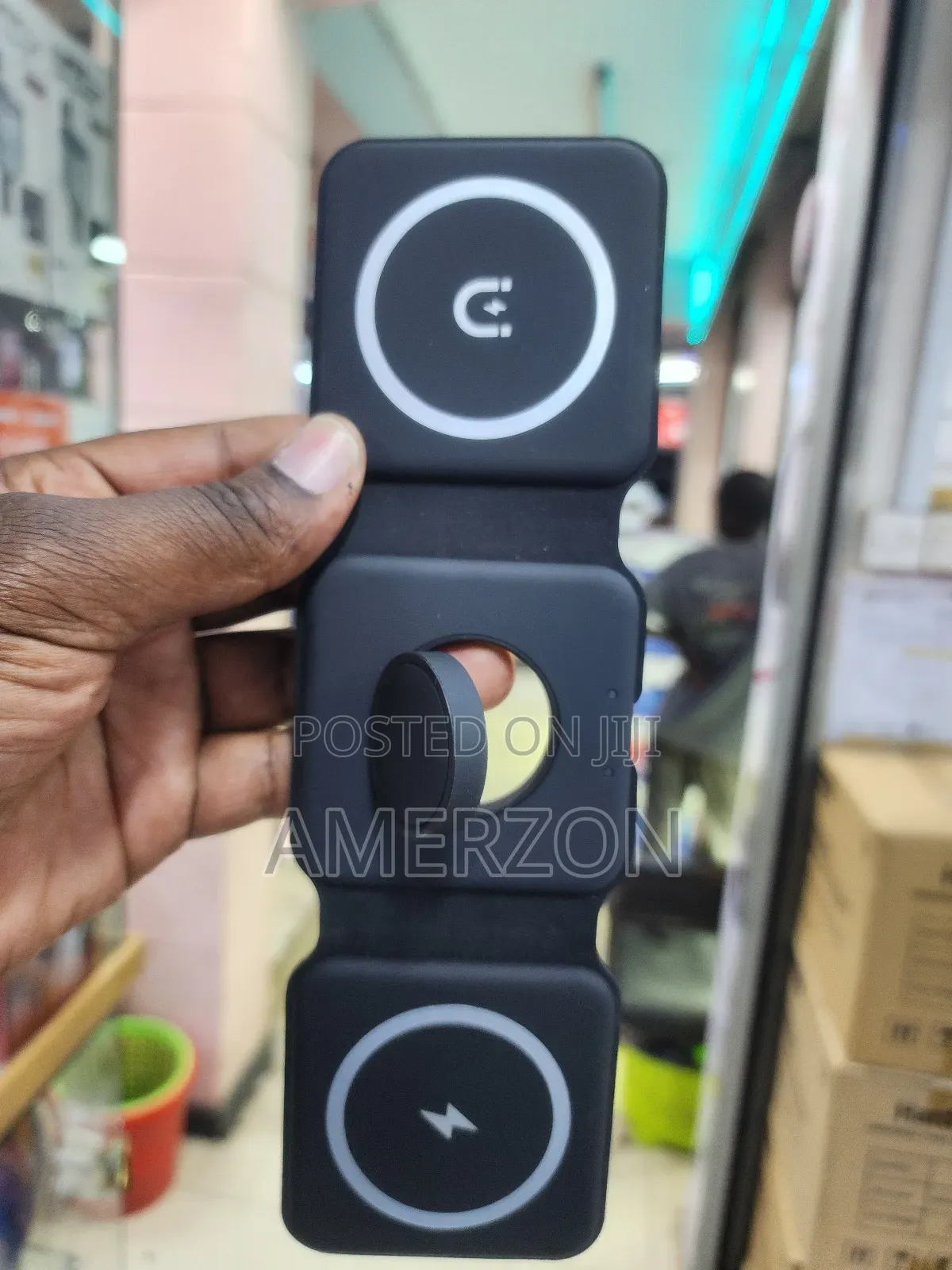 3-in-1 Foldable Magnetic Wireless Charger