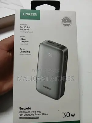 Ugreen 10000mah 30w Two-Way Fast Charging Power Bank