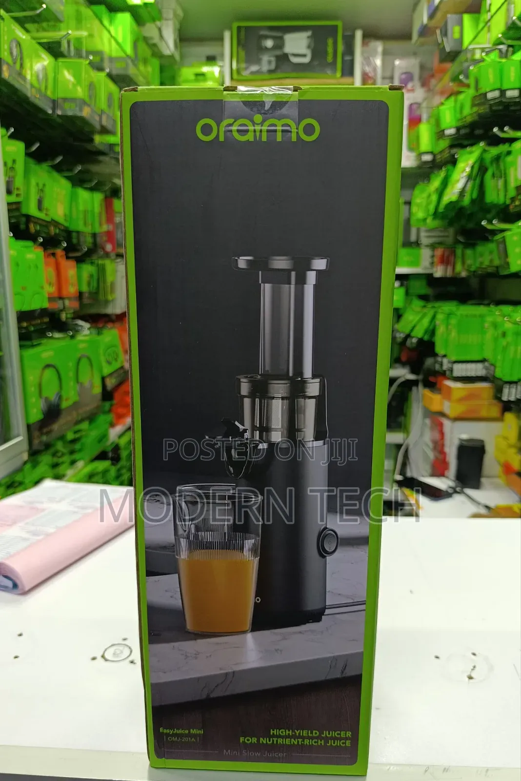 Oraimo Easyjuice Mini 500mlomj-201a, Portable Slow Juicer 130w