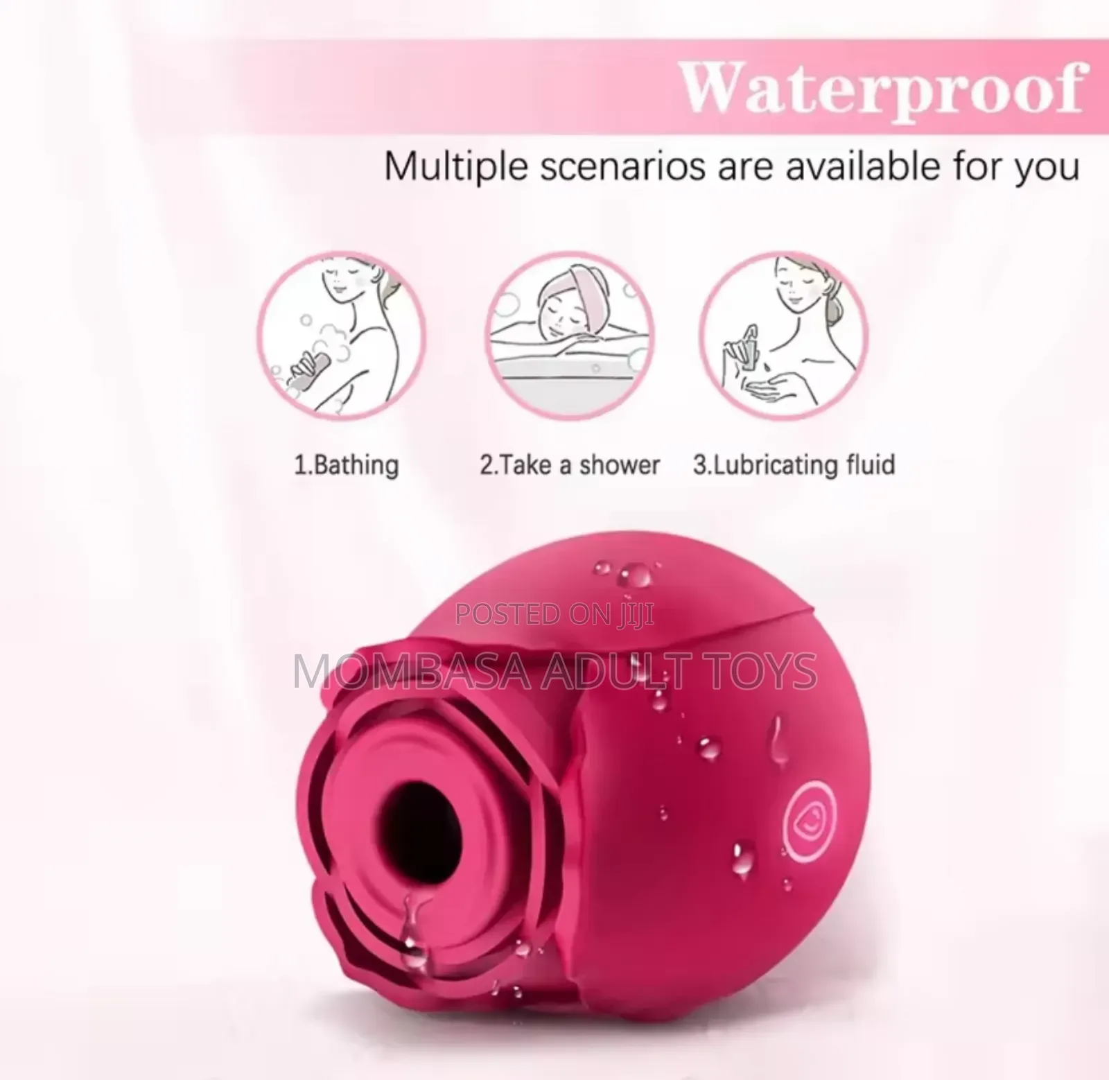 Rose Vibrator. Clitoral Vibrator for Maximum Pleasure
