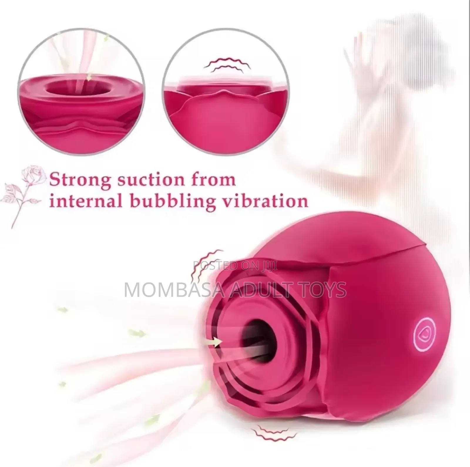 Rose Vibrator. Clitoral Vibrator for Maximum Pleasure