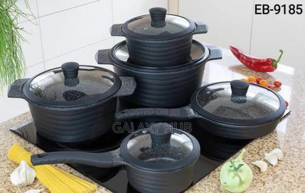 10 Pieces Edenburg Nonstick Cookware Set
